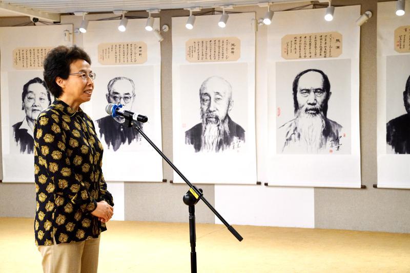 “民盟先贤肖像巡回展”走进北京东城