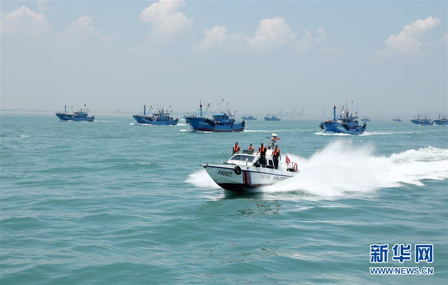 “海上有警情，请拨95110”