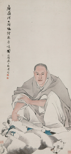6.任伯年，无香味图，1889年，120.2×56.1cm，中国美术馆藏