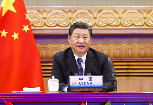 （时政）（1）习近平出席金砖国家领导人第(552171)-20210910012242