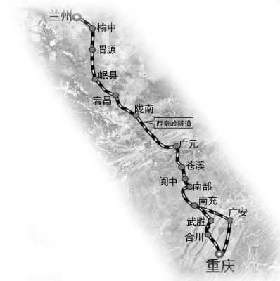 兰渝铁路开通那一刻，他的眼眶湿润了