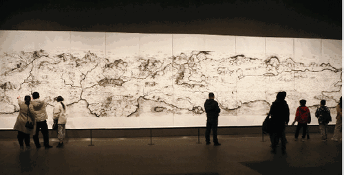 技术史地图-240×1200cm--邱志杰