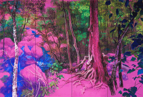 悠远回声（纸本色粉）-76x108cm-张骋