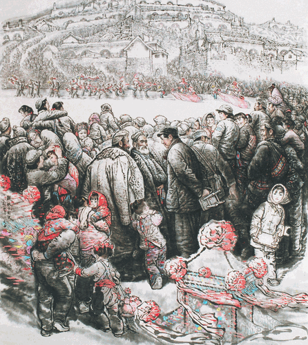 解放区的天-200×190cm-1984-年-刘文西