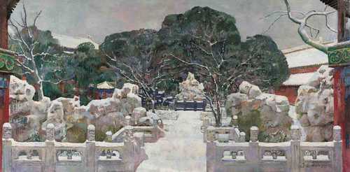 《御花园初雪》 曹达立