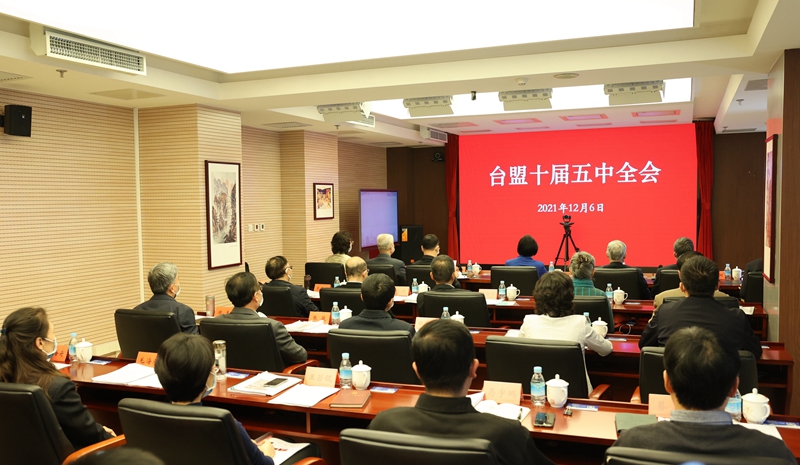 台盟十届五中全会在京召开