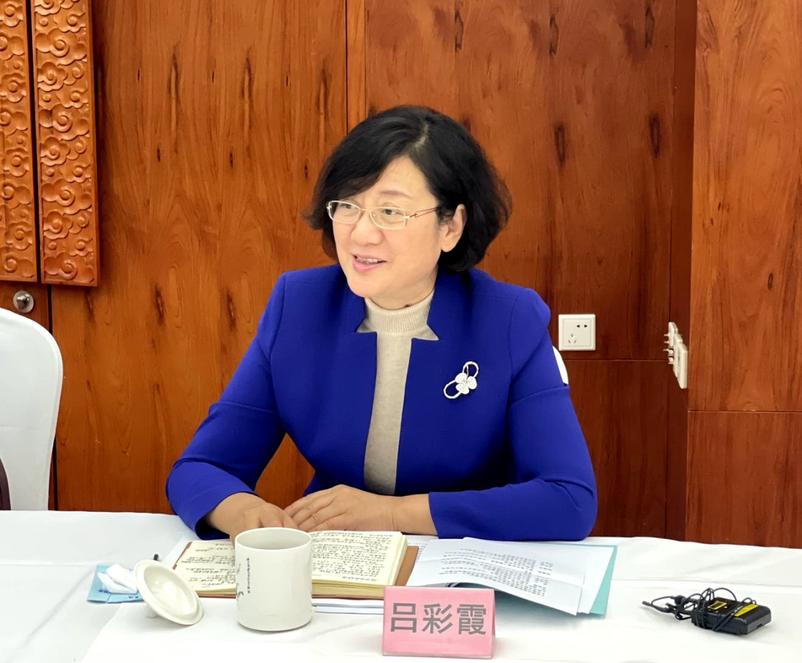 吕彩霞赴书画频道开展“推进中国书画艺术优秀传统文化传播”调研