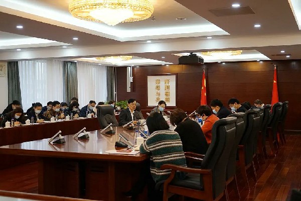 农工党中央机关召开专题学习会