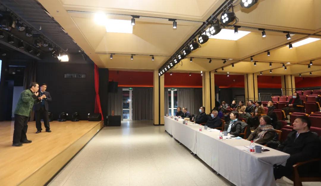 邵鸿赴九三学社北京市东城区委会调研