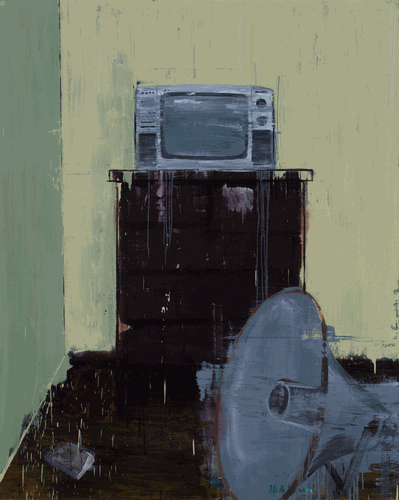 剧照（油画）200x160cm-2019年-张春华