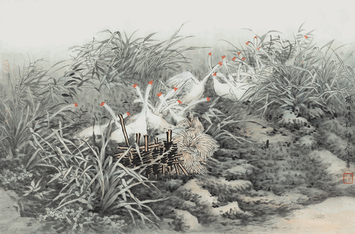 风日睛和-45×68cm--2018年-陈危冰