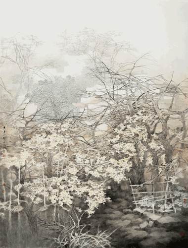 黄叶一醉-200×220cm-2020年-陈危冰