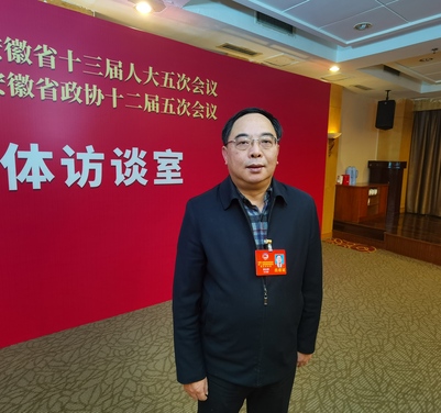 淮南市政协主席蔡宜骅支招“双碳”：沉陷区“变废为宝 ” 光伏发电“水上漂”
