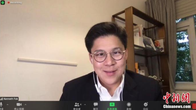 香港立法会议员霍启刚：履新后疫情再起 工作马不停蹄
