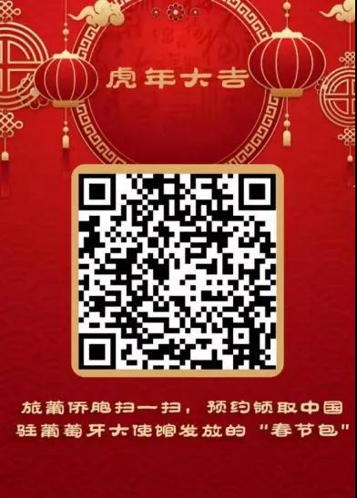 驻葡萄牙使馆向旅葡困难侨胞和留学生发放“春节包”