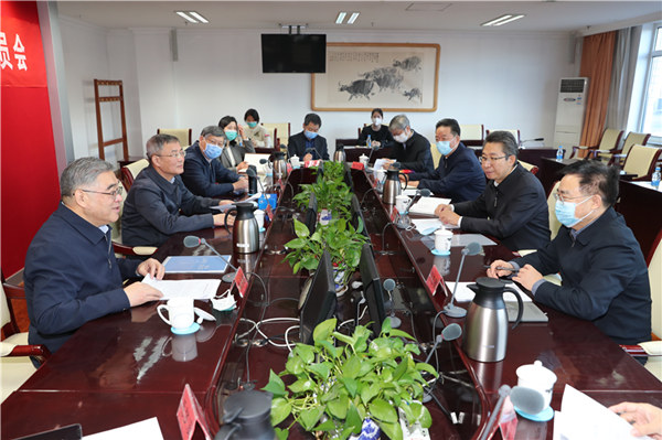 蔡达峰刘新成会见国家知识产权局局长申长雨一行