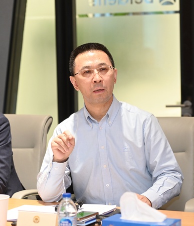 全国政协委员、蛋白质技术国家工程研究中心主任罗永章在会上发言。人民政协报·人民政协网记者 齐波 摄