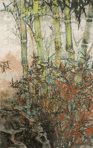 四季组画344×143cm×4-2021年--王林旭