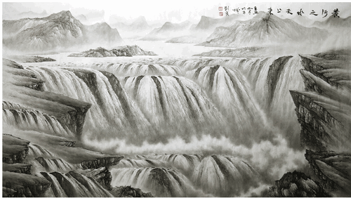 黄河之水天上来--刘-广
