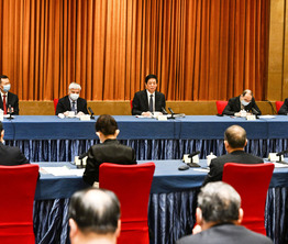 栗战书与民盟、民进界别政协委员共商国是