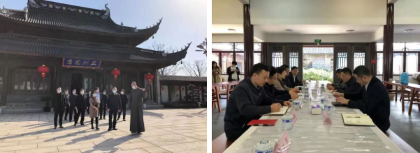 江苏无锡市民宗局赴新吴区调研民族宗教工作