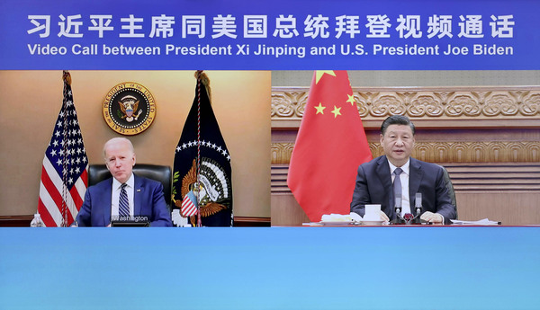 （时政）（1）习近平同美国总统拜登视频通(959715)-20220319003321