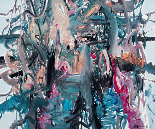 弥望-3（布面丙烯）100×120cm-2021年-叶国丰