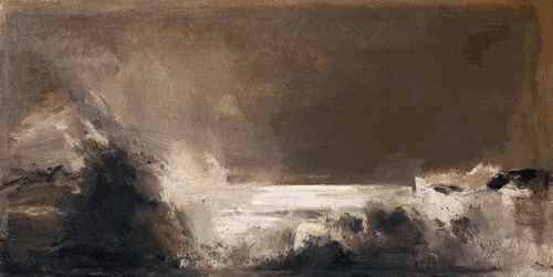观沧海·激浪-120×60cm-2017年-王敏杰（特邀）