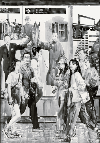 时尚香港-200×140cm-2019年-王颖生