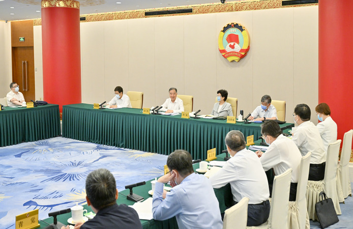 全国政协召开网络议政远程协商会 汪洋主持