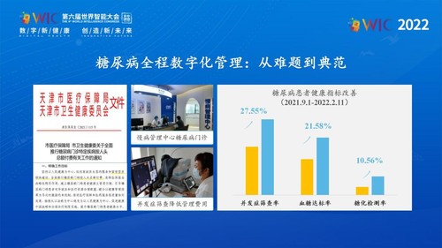 图 糖尿病患者健康指标改善