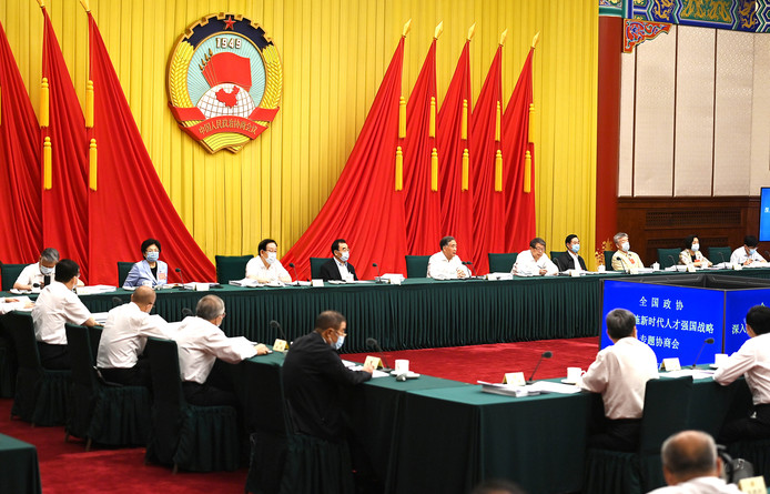 全国政协召开“深入实施新时代人才强国战略”专题协商会