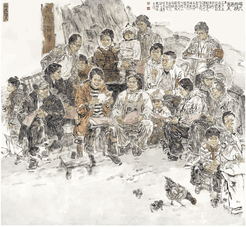 时代楷模孙丽美-拆迁访民186×200cm-郭东健、林锦春-合作