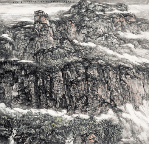 雄峻奇险白石峰-龙脉虎气通泰宁--祁海