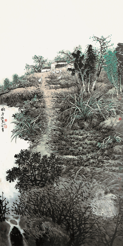 晌-午136×68cm-2022年-陈危冰