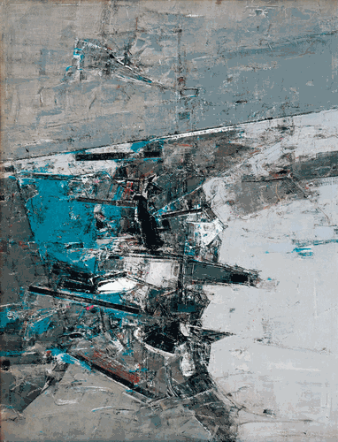 运河文脉·古园新境十二（油画）170×130cm-2022年-陈金柳