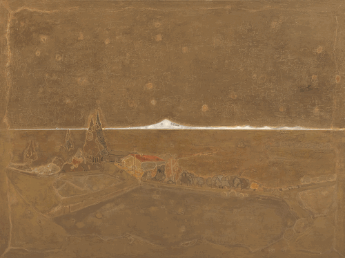 荷塘记忆（油画）120×160cm--戴家峰