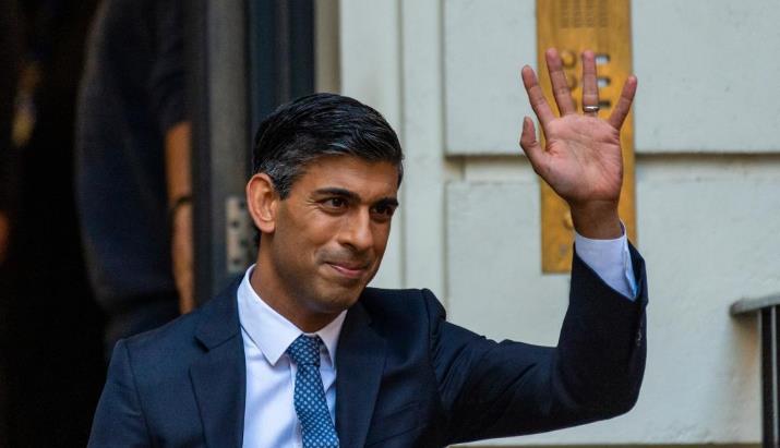 苏纳克将接任英国首相