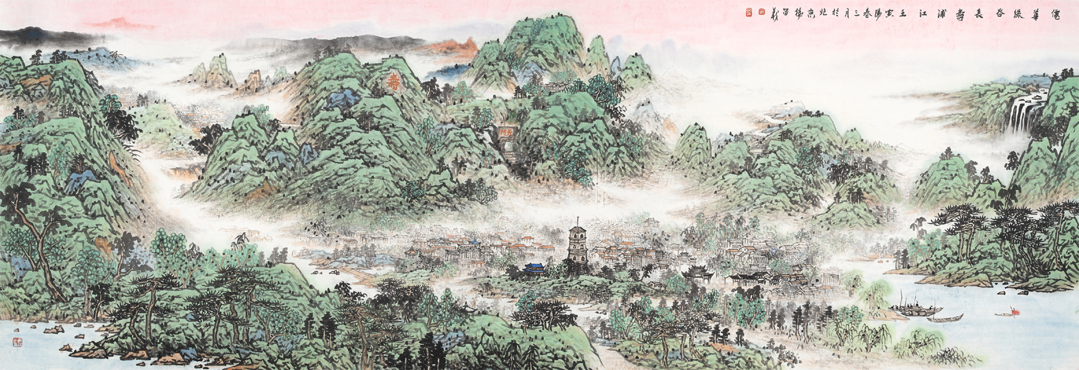 杨留义浦江仙华写生作品展亮相中华慈善艺术馆