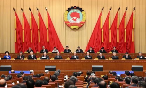 政协第十三届全国委员会常务委员会第二十四次会议1日上午举行全体会议，15位常委作大会发言。全国政协主席汪洋出席。人民政协报·人民政协网记者 齐波 摄