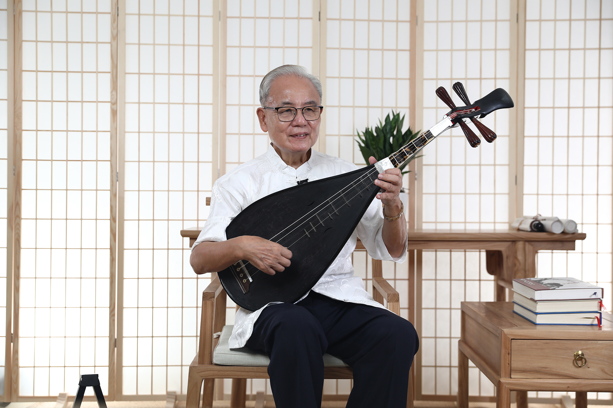 台胞卓圣翔：  乡音难舍“琵琶圣手”传承千年非遗