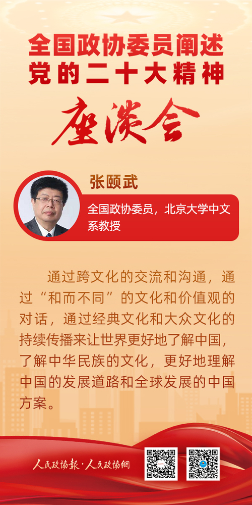 阐述二十大精神-张颐武