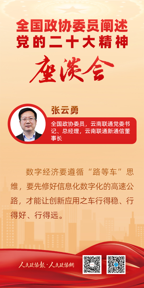 阐述二十大精神-张云勇