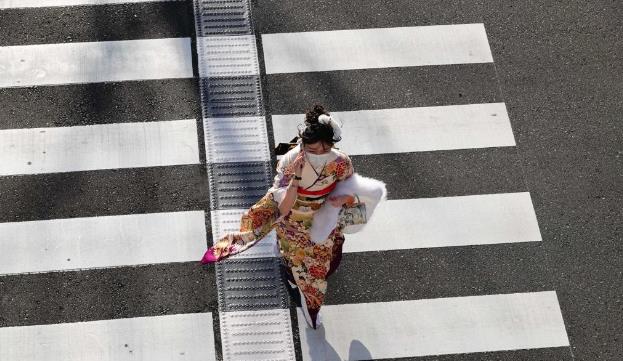 日本横滨：成人之日