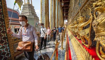 中国旅游团回归泰国