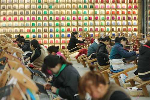 #（社会）（1）湖南张家界：土家族织锦赛(1684274)-20230217140735
