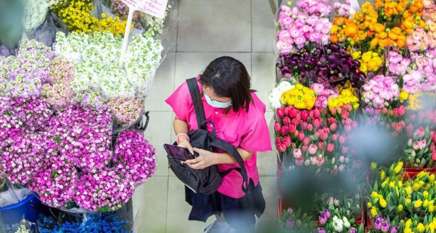 云南鲜花香飘曼谷