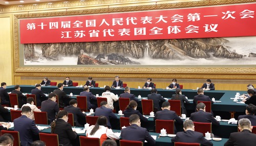 （两会）（1）习近平参加江苏代表团审议(1797736)-20230305231919
