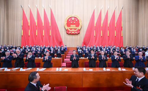 （两会）（4）习近平全票当选国家主席中央(1898477)-20230312015458