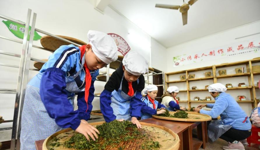 茶香校园润童心